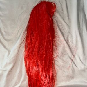 Kids red wig Halloween